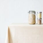 How to remove the labels from glass jars