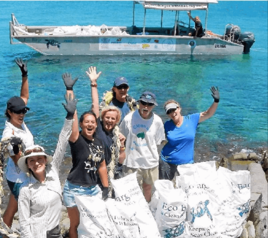 I'm Plastic Free Our Story Simona and Eco Barge Clean Seas