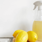 Homemade plastic-free cleaning spray