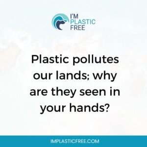 plastic pollution slogan