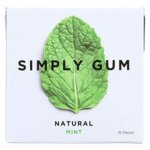 Simply Gum Natural Plastic-free Chewing Gum