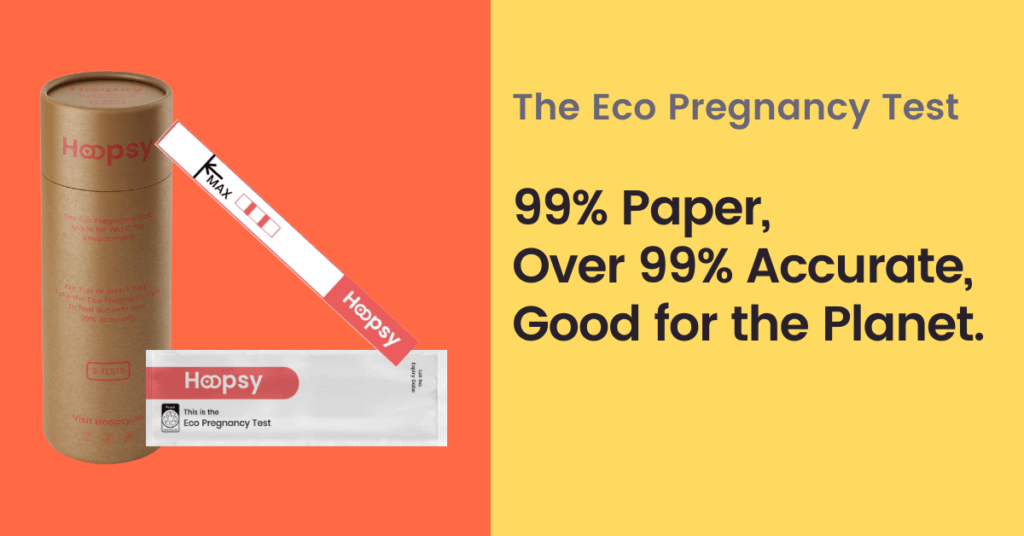 Hoopsy Eco Pregnancy Test Banner