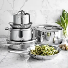All-Clad Stainless-Steel Cookware - Non-toxic cookware brands 