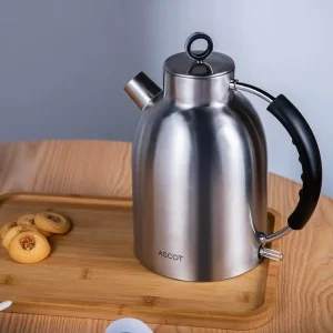 ASCOT plastic free electric kettle SS
