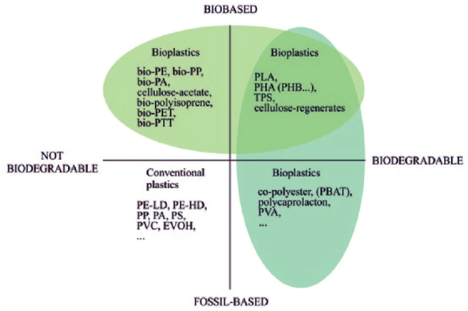 Bioplastics Classification Biodegradable vs Biobased 