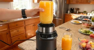 LUVCOSY Adapter for Ninja Fit Blender and Ball Wide Mouth Mason Jar