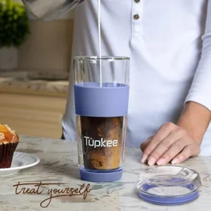 Tupkee Double Wall Glass Tumber - Plastic Free Sipping