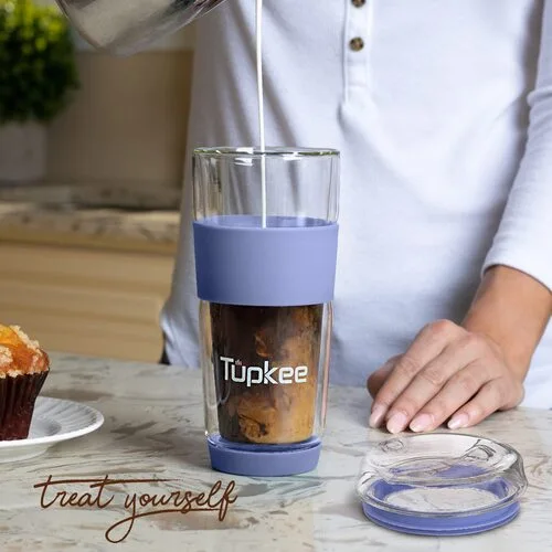 Tupkee Double Wall Glass Tumber - Plastic Free Shipping
