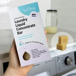 Biome Unscented Laundry Liquid Bar - 100% Plastic Free