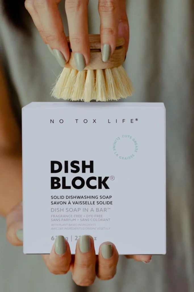 No Tox Life Dish Block Solid Dishwashing Soap