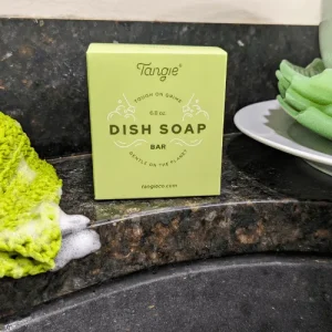 Tangie Solid Dish Soap Bar - plastic free dish soap