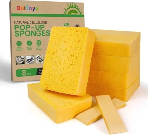 Natural Cellulose-Sponges Pop-Up Sponges