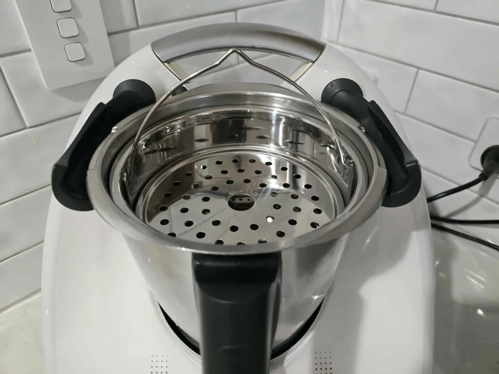 Stainless steel steamer basket for Thermomix