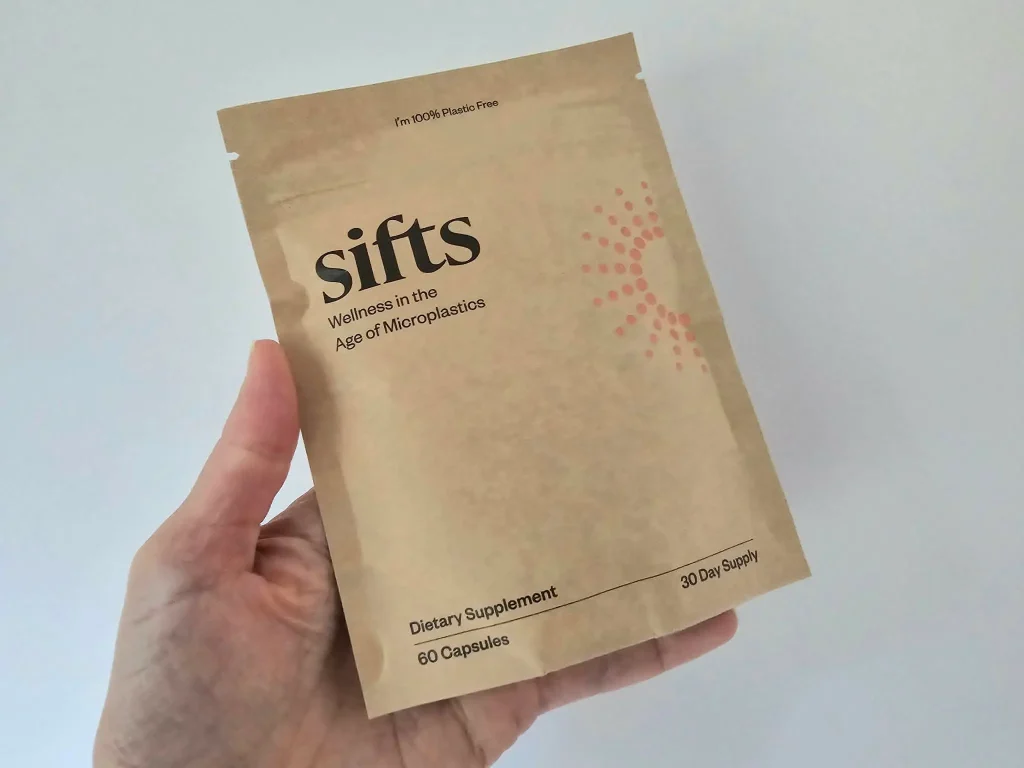 I'm Plastic Free testing SIFTS Microplastic Binding Supplement