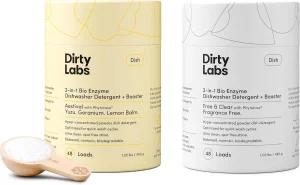 Dirty Labs Non-toxic Dishwasher Detergent in Plastic-free Packaging
