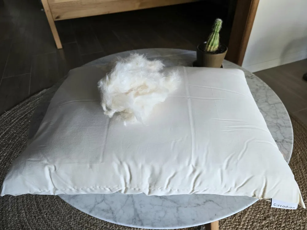 Circadian Wild Harvested Kapok Pillow Plastic-free Pillow