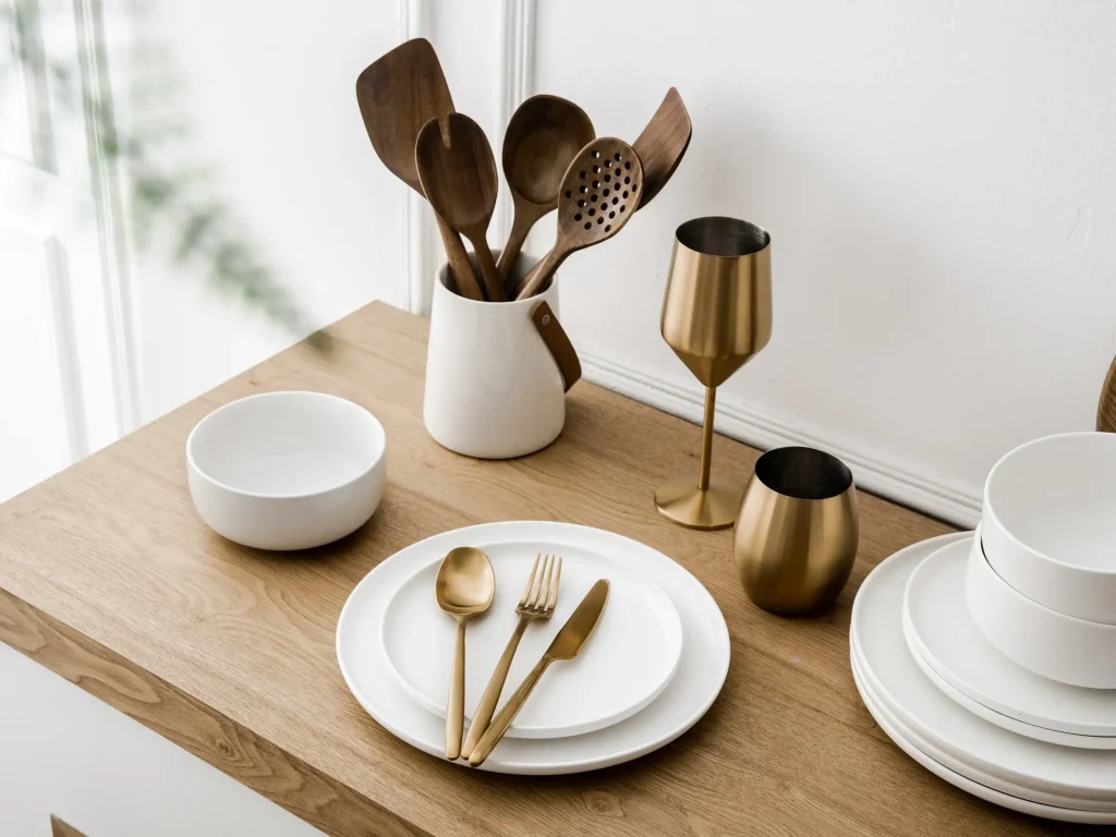JazzUpCo Non-toxic Flatware Banner